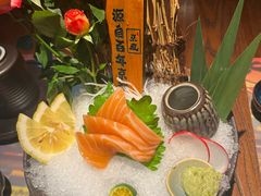 法罗皇冠三文鱼刺身-京鹿料理(荟聚店)