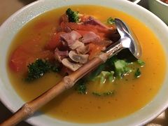 吴韵上汤西兰花-绿茶餐厅(广州天河城店)