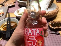 波子汽水草莓口味-林妈妈村·日式料理(宝山龙湖天街店)