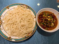 滚刀肉辣皮子拌面-新疆巴州金丝特餐厅(大钟寺店)