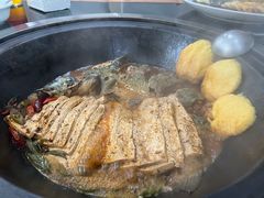 -北京龙庆四季香农家饭庄·灶台鱼·碳烤虹鳟鱼(龙庆峡店)