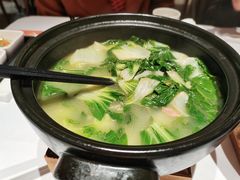 咸肉烧青菜-小厨娘淮扬菜(天印大道店)