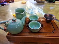 铁观音功夫茶-金穗园·砂锅粥.醉鸡煲火锅(长寿路店)