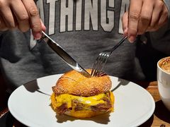 厚切鸡排贝果三明治-Peet's Coffee皮爷咖啡(大学路店)