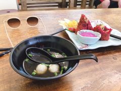 火龙果卷饼-甘味食堂(素食料理/蔬食料理/恆春美食)