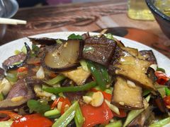 腊肠炒香干-文杰餐馆(南洪时尚风情街店)