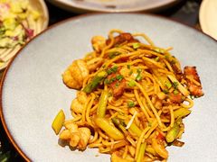 日式和风蒜香大虾意面-第101座花园餐厅(湖滨88店)