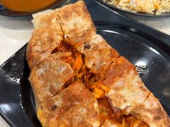 鸡肉烤饼-新加坡Zam Zam餐馆