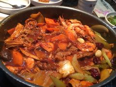 自己拼的锅-猪啊牛呀羊啊铜盘烤肉(正大广场店)