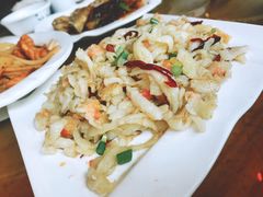 长山药炒拨烂子-德居源