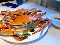 清蒸梭蟹-开海·红岛海鲜虾水饺(石老人店)