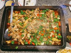 紫苏味牛蛙平锅-蛙来哒(万豪城市广场黑金冠店)