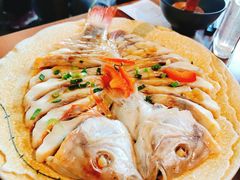 清蒸彩虹斑-九井澤精致料理(金茂店)