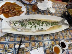 野生翘嘴鱼-富家大院·海鲜河鲜土菜坊(庭院式餐厅)