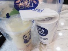 芋泥啵啵绿茶-茶百道(长龙店)