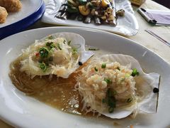蒜蓉粉丝蒸扇贝-旺富东海大酒楼(海鲜街店)