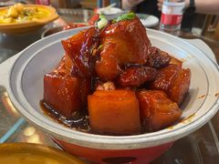 -东来菜馆•手抓海鲜家常菜•海鲜锅贴(鸽子窝店)