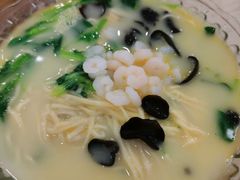 虾仁煨面-怡园饭店-餐厅(四望亭店)