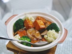 日式花菇豆腐煲-T館·花园艺术餐厅