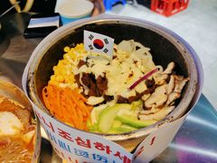 拉丝奶酪肥牛石锅拌饭-Meet Sun韩式大排档(五一广场7MALL店)