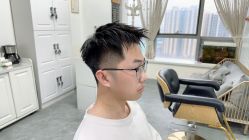 -ONE·男士国潮·美式渐变·理发馆·BARBER SHOP