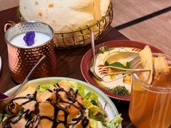 黎巴嫩沙拉fatush-ELI FALAFEL Lebanese&Mediterranean黎巴嫩美食(富城路店)