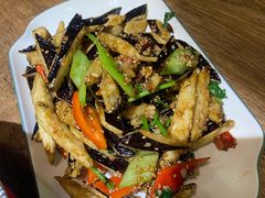 风味茄子-叶派龙虾•招牌香辣蟹·海鲜(中海国际店)
