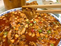 大蒜烧鱼-庶民居中餐馆(花土店)
