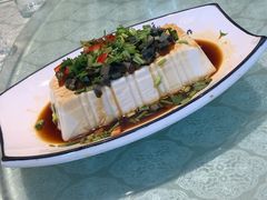 皮蛋豆腐-华盛园卷子王农家菜水库鱼