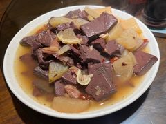 牛血羹-天台徐家小吃