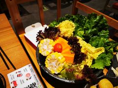 蔬菜拼盘-打酱友•斑鱼海鲜粥火锅(吴桥店)