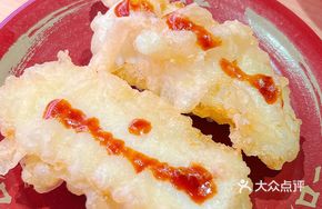 Garlic Salad Squid Tempura