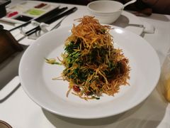 巧拌豆苗-四季民福烤鸭店(王府井灯市口店)