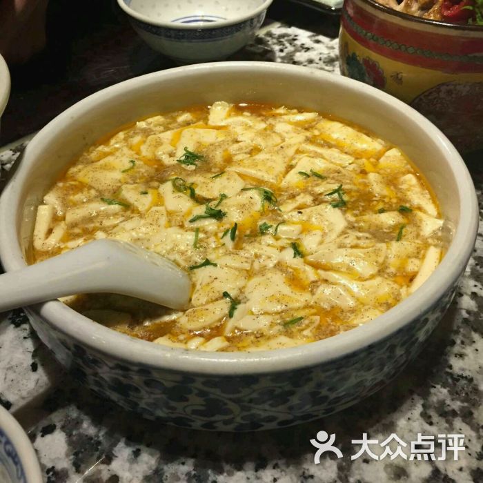 南京大牌档蟹黄豆腐图片