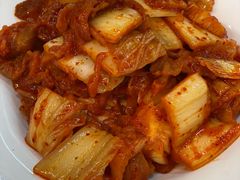 辣白菜炒五花肉-屋里家延边朝鲜族冷面(梅林3店)