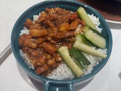 卤肉饭定食-鹿港小镇(黄金店)