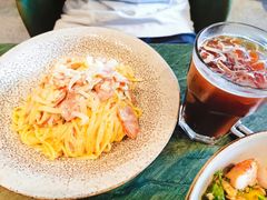 奶油培根蘑菇蛋黄意式细面-BAKER&SPICE(环贸店)