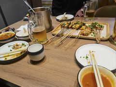 -街角等你.大连海鲜烧烤.经典铁板海鲜串(西安路店)