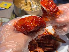 -草家酱蟹炭火烤肉店(珲春南路一店)