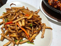 小炒鲜菌-鹿港小镇(黄金店)