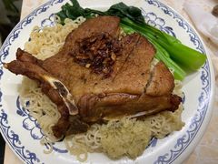 蒜香猪扒捞丁-渔记茶餐厅(渔村店)