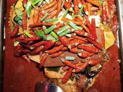 毛血旺烤鱼-探鱼·鲜青椒爽麻烤鱼(中山大信新都汇店)