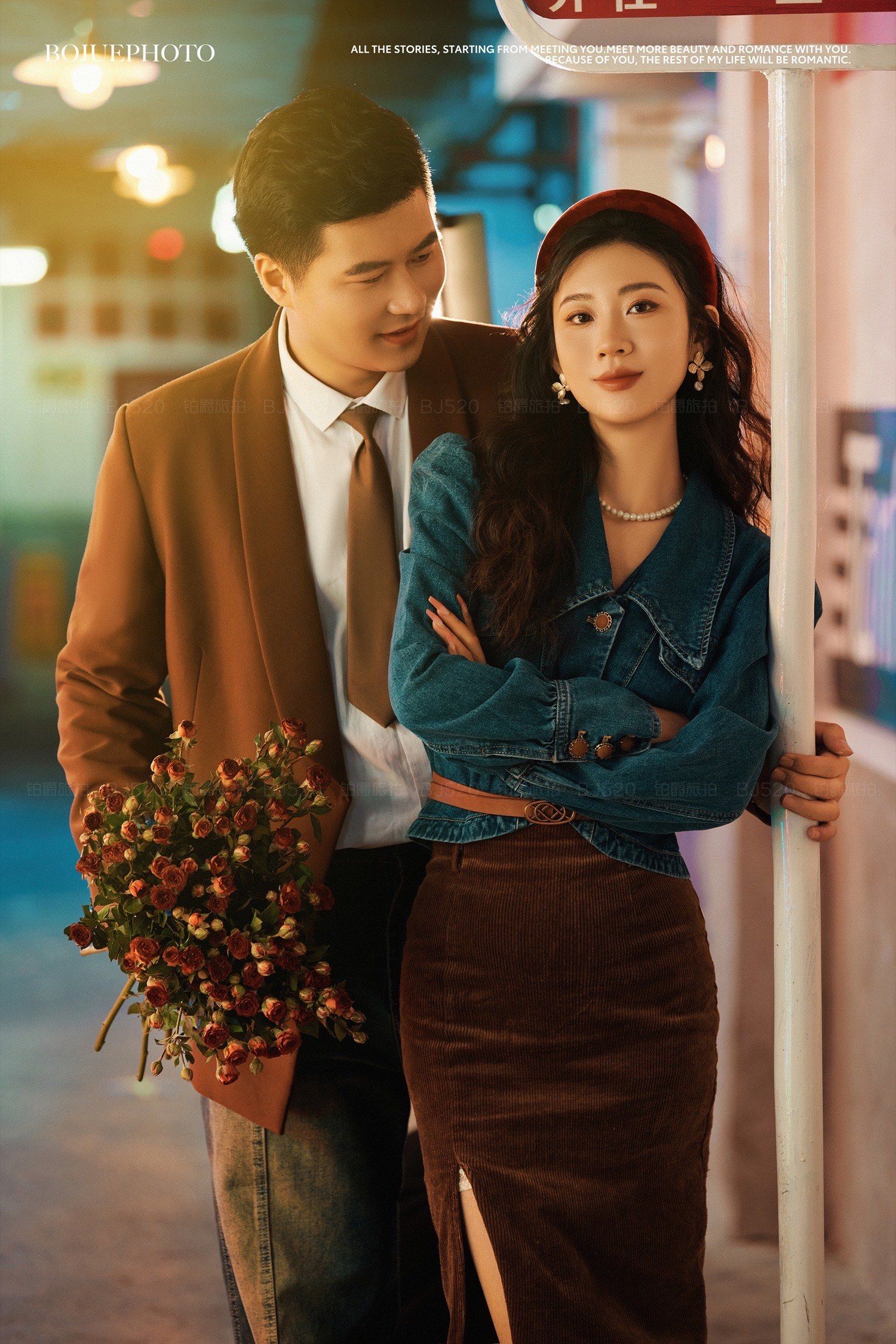 复古即是经典 | 港风轻复古婚纱照