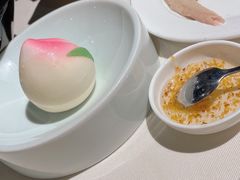 寿桃杏仁豆腐-在前门·烤鸭北京菜(五月花广场店)