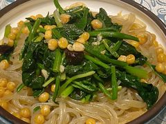 凉拌菠菜粉丝-巴扎美食·新疆菜·西域歌舞表演餐厅(新疆大厦店)