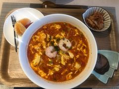 西红柿虾仁鸡蛋面-古点料理
