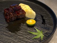 果木烟熏牛肋骨|餐厅周-木守西溪溪隐餐厅
