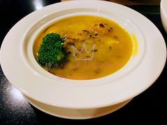 鲍鱼野米花胶鸡-海神诺富特大酒店-旋宫50旋转餐厅