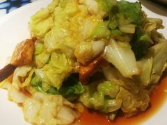 馕炒莲花白-撒拉花儿·新疆菜·清真(太阳宫店)