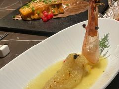 生腌大红虾-海派悦庭·海胆烧麦·新融合菜(凯德广场店)